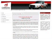 Tablet Screenshot of carrizal.com